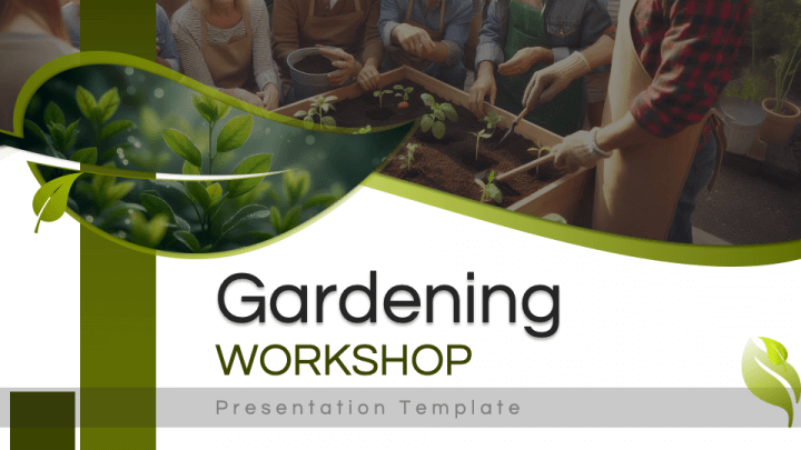Gardening Workshop PPT Slide 1