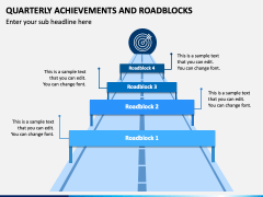 Quarterly Achievements And Roadblocks PowerPoint And Google Slides Template