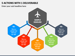 5 Actions with 1 Deliverable PPT Slide 2