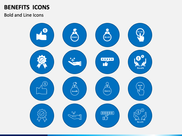 Benefits Icons Slide 1
