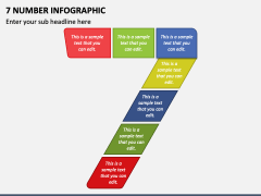 7 Number Infographic PPT Slide 2