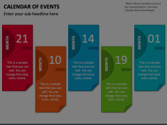 Calendar of Events Animated Presentation - SketchBubble
