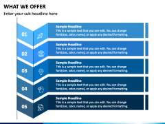 What We Offer PowerPoint and Google Slides Template - PPT Slides