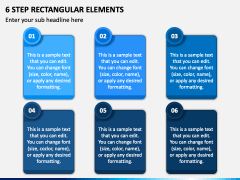 6 Step Rectangular Elements PPT Slide 2