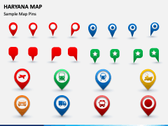 Haryana Map PPT Slide 8