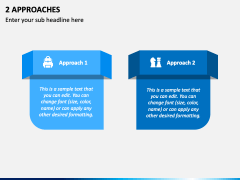 2 Approaches PPT Slide 1