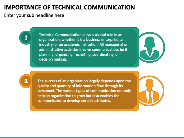 Importance Of Technical Communication PowerPoint Template - PPT Slides