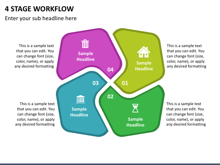 4 Stage Workflow Slide 1