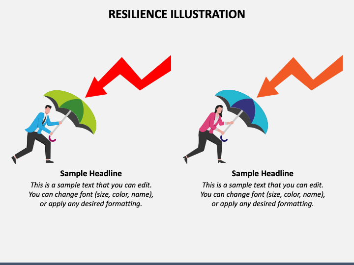 Resilience Illustration PPT Slide 1