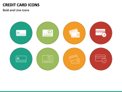 Credit Card Icons PPT Slide 2