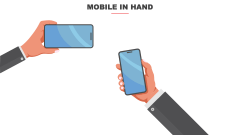 Mobile in Hand PPT Slide 2