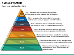 7 Stage Pyramid PPT Slide 2