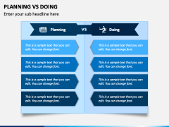 Planning Vs Doing PPT Slide 1