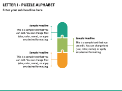 Letter I - Puzzle Alphabet PPT Slide 2