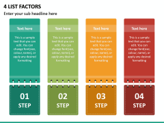 4 List Factors PPT Slide 2