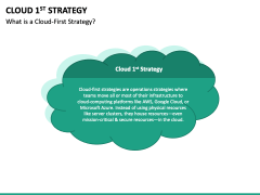 Cloud 1st Strategy PPT Slide 3