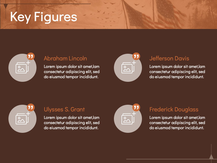 Free American Civil War PowerPoint and Google Slides Template PPT