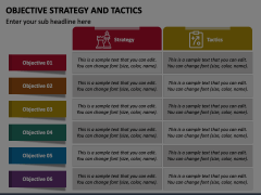 Objective Strategy and Tactics Animated Presentation - SketchBubble