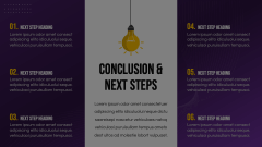 Conclusion and Next Steps Animated Presentation - SketchBubble