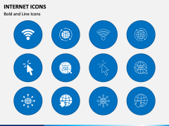 Internet Icons PPT Slide 1 